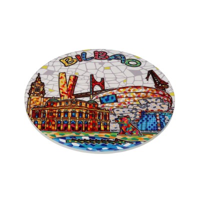 Table Mat Versa Bilbao Cork Ceramic 20 X 0,6 X 20 CM