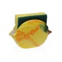 Napkin holder Versa Ceramic 9 X 13,8 X 5,6 CM Lemon