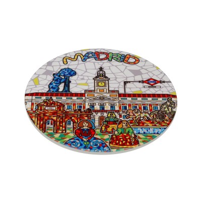 Table Mat Versa Madrid Cork Ceramic 20 X 0,6 X 20 CM