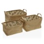Panier Versa Textile 22 x 12 x 10 cm 18 x 14 x 28 cm 25 x 15 x 12 cm 28 x 18 x 14 cm