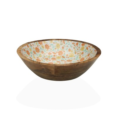 Salad Bowl Versa Bamboo Mango wood 24 x 7 x 24 cm
