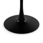 Side table Versa Black 120 x 73 x 120 cm