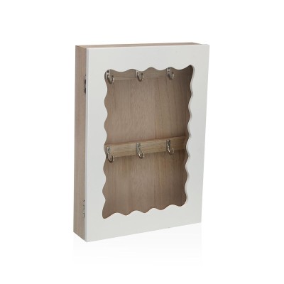 Jewelry box Versa White Wood