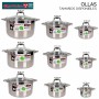 Casserole Quttin 10 L Argenté (Reconditionné A)