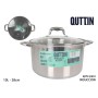 Casserole Quttin 10 L Argenté (Reconditionné A)