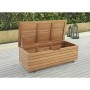 Chest Eucalyptus wood 48,5 x 109,5 x 37 cm