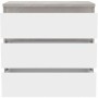 Chest of drawers CHELSEA 3 77,2 x 100,7 x 77 cm