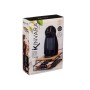 Coffee Capsule Organiser Black Natural Metal Bamboo 21 x 57 x 8,5 cm