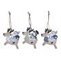 Christmas Decorations Set DKD Home Decor Reindeer MDF Wood (21 x 8 x 1,5 cm) (8 cm)