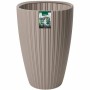 Plant pot Garden ID Fancy Brown Taupe Polyethylene 40 x 58 cm