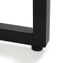 Dining Table Versa Beatriz PVC Metal MDF Wood 120 x 76 x 120 cm