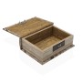 Boîte à bijoux Versa Toile Bois MDF 7 x 22 x 16 cm Oiseau