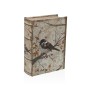 Boîte à bijoux Versa Toile Bois MDF 7 x 22 x 16 cm Oiseau