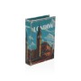 Decorative box Versa London Canvas MDF Wood