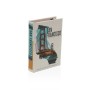 Decorative box Versa San Francisco Canvas MDF Wood