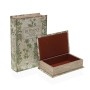 Boîte Décorative Versa Toile Bois MDF Oiseau