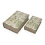 Boîte Décorative Versa Toile Bois MDF Oiseau