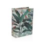 Boîte à bijoux Versa Toile Bois MDF 7 x 22 x 16 cm Tropical
