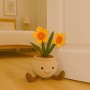 Door stop Versa Polyester Textile 15 X 34 X 21 CM Flower