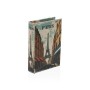 Decorative box Versa Paris Canvas MDF Wood
