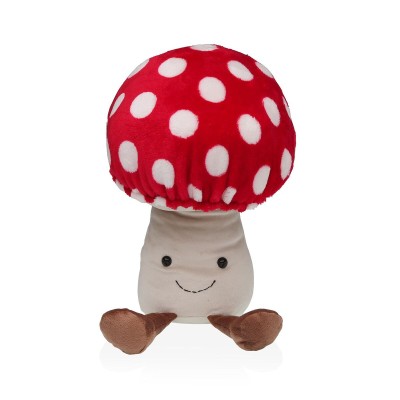 Door stop Versa Polyester Textile 22 X 28 X 28 CM Mushroom