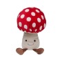 Door stop Versa Polyester Textile 22 X 28 X 28 CM Mushroom