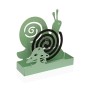 Support pour spirales anti-moustiques Versa Vert Métal 5 x 17 x 17 cm Escargot
