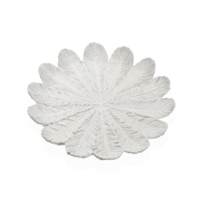Centerpiece Versa White Flower 2,3 X 24,2 X 30 CM