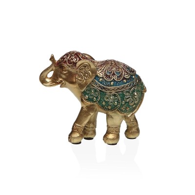 Decorative Figure Versa Resin Elephant 4,5 X 11 X 9 CM