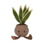 Door stop Versa Polyester Textile 15 X 33 X 21 CM Plant
