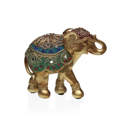 Figurine Décorative Versa Résine Eléphant 5,5 X 14 X 12 CM