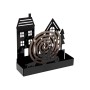 Support pour spirales anti-moustiques Versa Noir Métal 5 x 17 x 17 cm Maison
