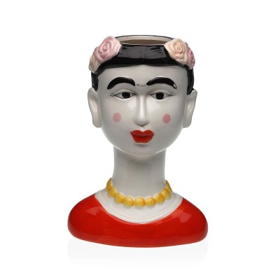 Vase Versa Rosi Ceramic Escandinavo/Nórdico 14,3 X 25,5 X 18,5 CM