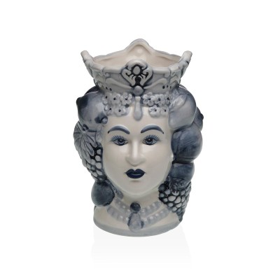 Vase Versa MARA Ceramic Escandinavo/Nórdico 12 X 17,8 X 11,8 CM