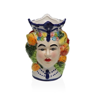 Vase Versa LIRA Ceramic Escandinavo/Nórdico 12 X 17,8 X 11,8 CM