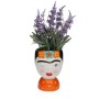 Vase Versa Ceramic Escandinavo/Nórdico 14,3 X 25,5 X 18,5 CM Frida Kahlo