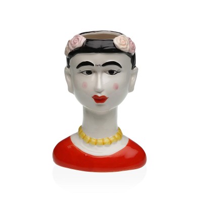Vase Versa Rosi Ceramic Escandinavo/Nórdico 14 x 12 x 14 cm