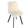 Chaise Versa RHODES  Beige 55 x 82 x 51 cm (4 Unités)