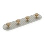 Wall mounted coat hanger Versa MDF Wood Vintage 56,5 x 5 x 13,7 cm