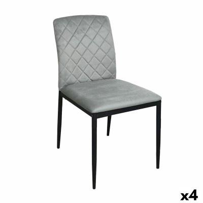 Chaise Versa ZEGERS  Gris 58 x 83 x 44 cm (4 Unités)