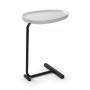 Table d'appoint Versa Nela Blanc 30 x 60 x 45 cm