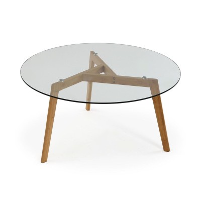 Table d'appoint Versa Nanga 45 X 90 X 90 CM