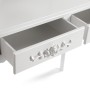 Dresser Versa White Wood Crystal MDF Wood 40 x 146 x 75 cm