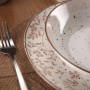 Tableware Versa Beige Porcelain 18 Pieces