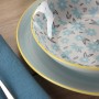 Tableware Versa BREEZE  Blue Porcelain 18 Pieces