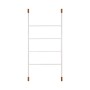 Porte-serviettes Versa Métal Bambou 2,2 x 150 x 70 cm