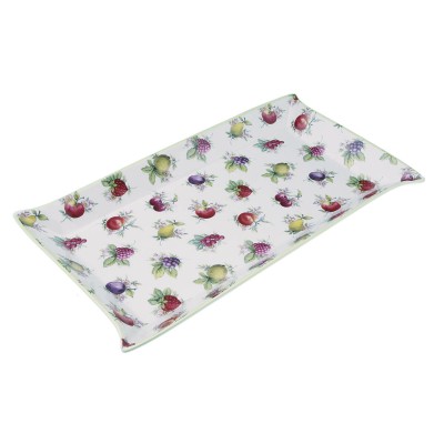 Snack tray Versa Fruits 21 x 5 x 39 cm