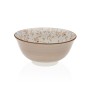Bowl Versa Beige Porcelain 14 x 8,3 x 14 cm
