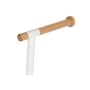 Porte-rouleaux pour Papier Toilette Home ESPRIT Blanc Naturel Métal Bambou 22 x 16 x 68 cm
