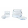 Food Preservation Container Pyrex White Transparent Rectangular 1,5 L